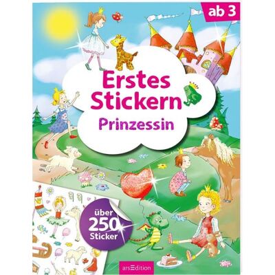 arsedition Erstes Stickern – Prinzessin arsedition Erstes Stickern – Prinzessin