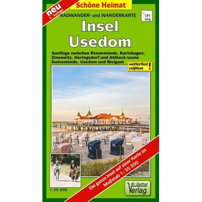 Barthel, A Radwander- und Wanderkarte Insel Usedom Barthel, A Radwander- und Wanderkarte Insel Usedom