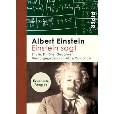 Piper Taschenbuch Einstein sagt Piper Taschenbuch Einstein sagt