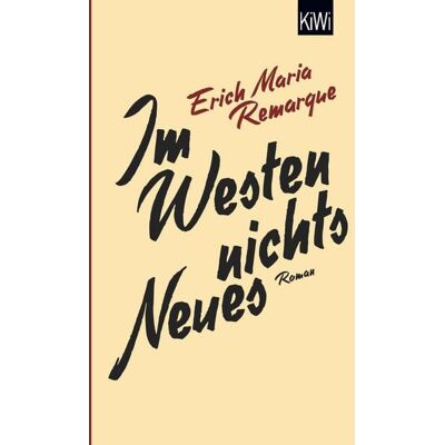 KiWi eBooks Im Westen nichts Neues KiWi eBooks Im Westen nichts Neues