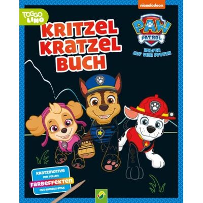 Schwager & Steinlein PAW Patrol Kritzel-Kratzel-Buch für Kinder ab 4 Jahren Schwager & Steinlein PAW Patrol Kritzel-Kratzel-Buch für Kinder ab 4 Jahren