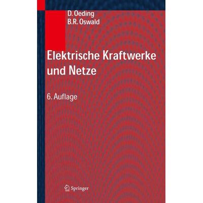 Springer Elektrische Kraftwerke und Netze Springer Elektrische Kraftwerke und Netze