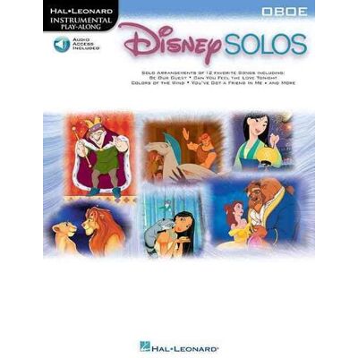 Hal Leonard Corporation Disney Solos for Oboe Book/Online Audio Hal Leonard Corporation Disney Solos for Oboe Book/Online Audio