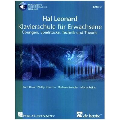 Hal Leonard Klavierschule für Erwachsene.Bd.2,mit Audio-Online Zugang Hal Leonard Klavierschule für Erwachsene.Bd.2,mit Audio-Online Zugang