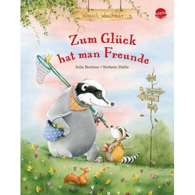 Arena Wassili Waschbär. Zum Glück hat man Freunde Arena Wassili Waschbär. Zum Glück hat man Freunde