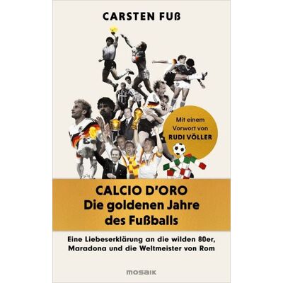 Mosaik Calcio d'Oro - Die goldenen Jahre des Fußballs Mosaik Calcio d'Oro - Die goldenen Jahre des Fußballs