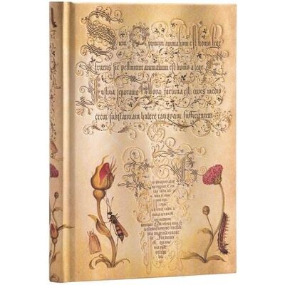 Paperblanks Hardcover Notizbuch Flämische Rose, Midi, Liniert Paperblanks Hardcover Notizbuch Flämische Rose, Midi, Liniert