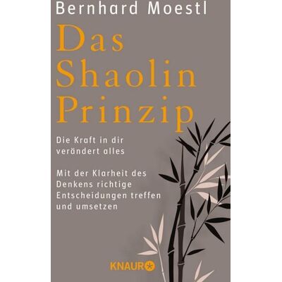 Knaur eBook Das Shaolin-Prinzip Knaur eBook Das Shaolin-Prinzip