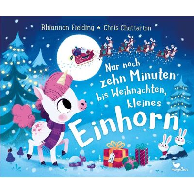 Magellan Nur noch zehn Minuten bis Weihnachten, kleines Einhorn Magellan Nur noch zehn Minuten bis Weihnachten, kleines Einhorn