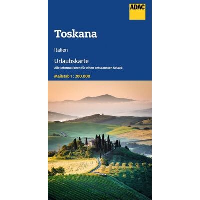 Mairdumont ADAC Urlaubskarte Toskana 1:200.000 Mairdumont ADAC Urlaubskarte Toskana 1:200.000