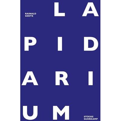 Suhrkamp Lapidarium Suhrkamp Lapidarium