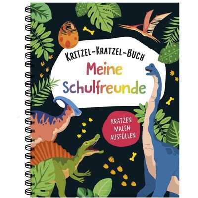Schwager & Steinlein Kritzel-Kratzel-Buch Meine Schulfreunde (Dinos) Schwager & Steinlein Kritzel-Kratzel-Buch Meine Schulfreunde (Dinos)