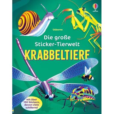 Usborne Die große Sticker-Tierwelt: Krabbeltiere Usborne Die große Sticker-Tierwelt: Krabbeltiere
