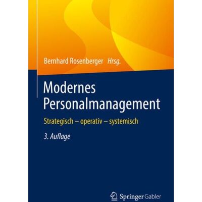 Springer Fachmedien Wiesbaden GmbH Modernes Personalmanagement Springer Fachmedien Wiesbaden GmbH Modernes Personalmanagement