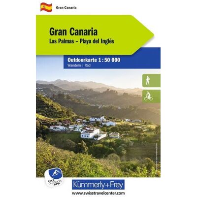 Kümmerly+Frey Outdoorkarte Gran Canaria 1:50.000 Kümmerly+Frey Outdoorkarte Gran Canaria 1:50.000