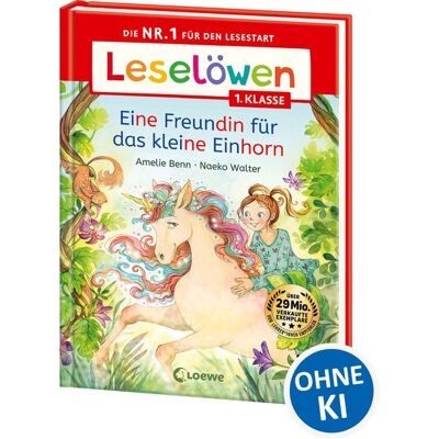 Loewe Leselöwen 1. Klasse - Eine Freundin für das kleine Einhorn Loewe Leselöwen 1. Klasse - Eine Freundin für das kleine Einhorn