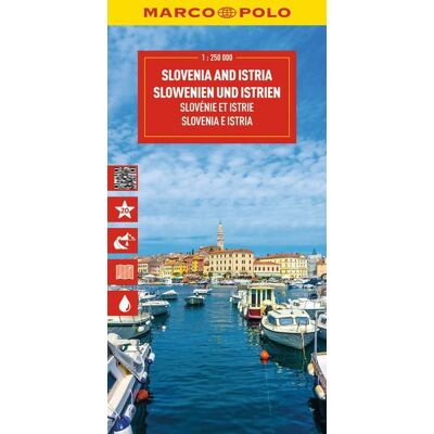 MairDuMont MARCO POLO Reisekarte Slowenien und Istrien 1:250.000 MairDuMont MARCO POLO Reisekarte Slowenien und Istrien 1:250.000