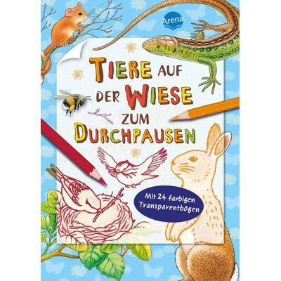 Arena Tiere auf der Wiese zum Durchpausen Arena Tiere auf der Wiese zum Durchpausen