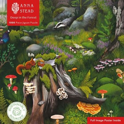 BrownTrout Puzzle – Anna Stead, Tief im Wald BrownTrout Puzzle – Anna Stead, Tief im Wald