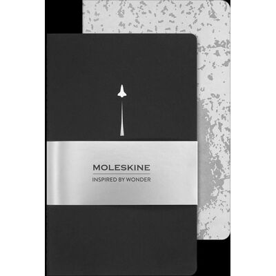 Moleskine Nasa-inspiriertes Cahier (2er Set), blanko, weicher Einband Moleskine Nasa-inspiriertes Cahier (2er Set), blanko, weicher Einband