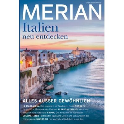 Merian / Holiday MERIAN Magazin Italien neu entdecken 6/22 Merian / Holiday MERIAN Magazin Italien neu entdecken 6/22