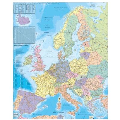 Stiefel Eurocart Europa Organisationskarte Stiefel Eurocart Europa Organisationskarte