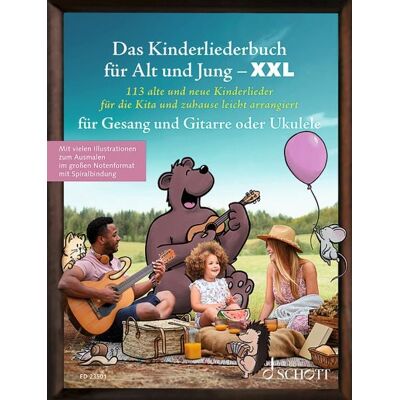 Schott Music Das Kinderliederbuch für Alt und Jung XXL Schott Music Das Kinderliederbuch für Alt und Jung XXL