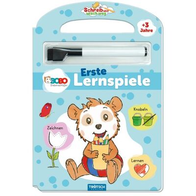 Trötsch Verlag GmbH & Co. KG Trötsch Bobo Siebenschläfer Schreib und wisch weg Pappenbuch Erste Lernspiele Trötsch Verlag GmbH & Co. KG Trötsch Bobo Siebenschläfer Schreib und wisch weg Pappenbuch Erste Lernspiele