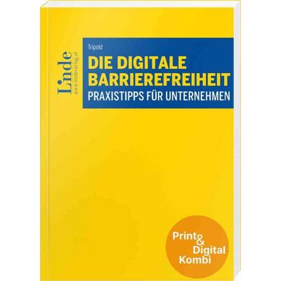 Linde Die digitale Barrierefreiheit (Kombi Print&digital) Linde Die digitale Barrierefreiheit (Kombi Print&digital)