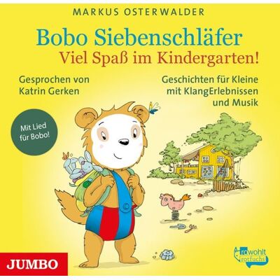 Jumbo Bobo Siebenschläfer. Viel Spaß im Kindergarten! Jumbo Bobo Siebenschläfer. Viel Spaß im Kindergarten!