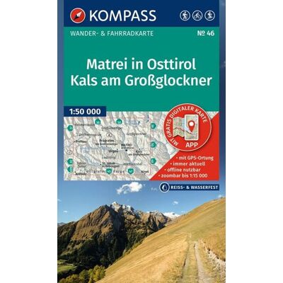 Kompass-Karten KOMPASS Wanderkarte 46 Matrei in Osttirol, Kals am Großglockner 1:50.000 Kompass-Karten KOMPASS Wanderkarte 46 Matrei in Osttirol, Kals am Großglockner 1:50.000
