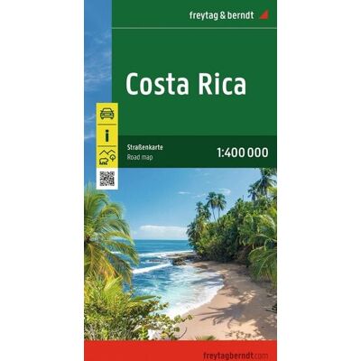 KOMPASS freytag und berndt Freytag & berndt Straßenkarte Costa Rica 1:400.000 KOMPASS freytag und berndt Freytag & berndt Straßenkarte Costa Rica 1:400.000