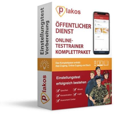Plakos GmbH Öffentlicher Dienst Einstellungstest Komplettpaket Plakos GmbH Öffentlicher Dienst Einstellungstest Komplettpaket