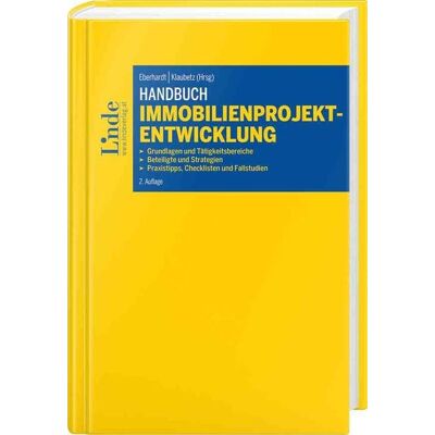 Linde Handbuch Immobilienprojektentwicklung Linde Handbuch Immobilienprojektentwicklung