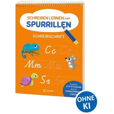 Loewe Schreiben lernen mit Spurrillen - Schreibschrift Loewe Schreiben lernen mit Spurrillen - Schreibschrift