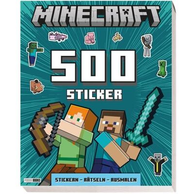 Panini Minecraft: 500 Sticker- Stickern - Rätseln - Ausmalen Panini Minecraft: 500 Sticker- Stickern - Rätseln - Ausmalen