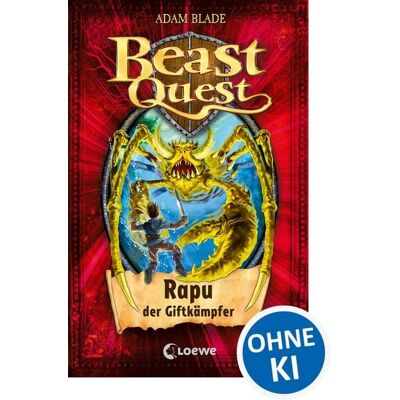 Loewe Beast Quest (Band 25) - Rapu, der Giftkämpfer Loewe Beast Quest (Band 25) - Rapu, der Giftkämpfer
