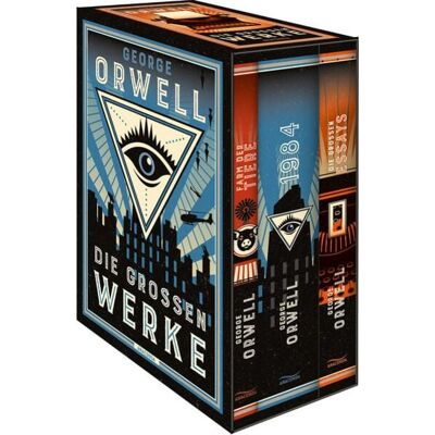 Anaconda George Orwell, Die großen Werke. Farm der Tiere, 1984, Die großen Essays. Im Schuber Anaconda George Orwell, Die großen Werke. Farm der Tiere, 1984, Die großen Essays. Im Schuber