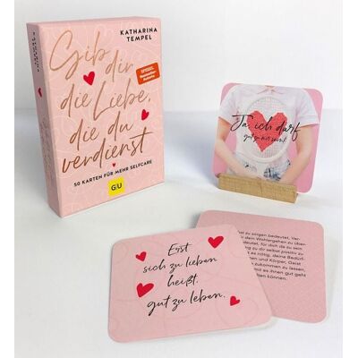 Gräfe und Unzer Verlag GmbH Gib dir die Liebe, die du verdienst - Das Kartenset zum SPIEGEL Bestseller Gräfe und Unzer Verlag GmbH Gib dir die Liebe, die du verdienst - Das Kartenset zum SPIEGEL Bestseller