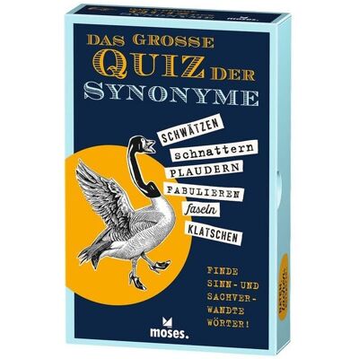 Moses. Verlag GmbH Das große Quiz der Synonyme Moses. Verlag GmbH Das große Quiz der Synonyme