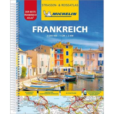 Michelin Straßenatlas Frankreich mit Spiralbindung Michelin Straßenatlas Frankreich mit Spiralbindung