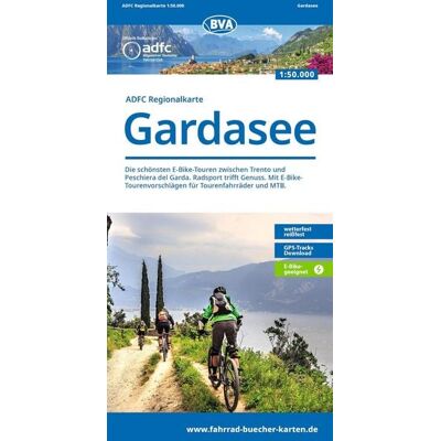 Kompass-Karten BVA ADFC Regionalkarte Gardasee 1:50.000 Kompass-Karten BVA ADFC Regionalkarte Gardasee 1:50.000