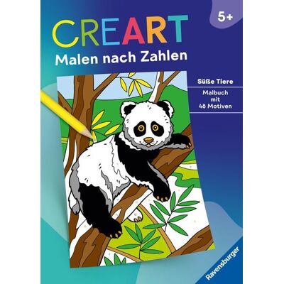 Ravensburger Verlag GmbH CreArt Malen nach Zahlen ab 5: Süße Tiere Ravensburger Verlag GmbH CreArt Malen nach Zahlen ab 5: Süße Tiere