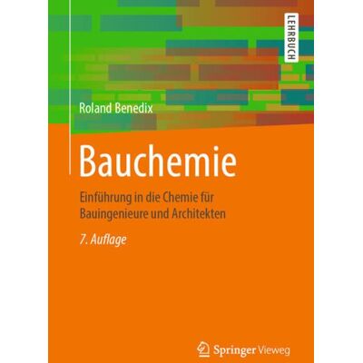 Springer Fachmedien Wiesbaden GmbH Bauchemie Springer Fachmedien Wiesbaden GmbH Bauchemie