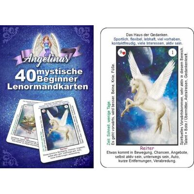 Schulze, Angelina Angelinas 40 mystische Beginner - Lenormandkarten Schulze, Angelina Angelinas 40 mystische Beginner - Lenormandkarten