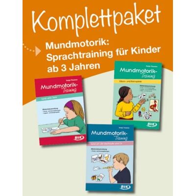 BVK Buch Verlag Kempen GmbH Komplettpaket Mundmotorik BVK Buch Verlag Kempen GmbH Komplettpaket Mundmotorik
