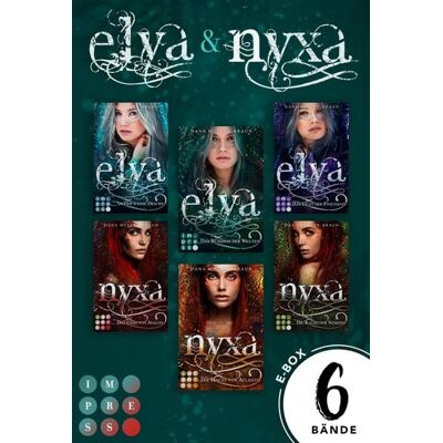 Impress 'Elya' & 'Nyxa': Sechs Bände in einem MEGA-Bundle Impress 'Elya' & 'Nyxa': Sechs Bände in einem MEGA-Bundle