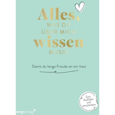 Mvg Alles, was du über mich wissen musst Mvg Alles, was du über mich wissen musst