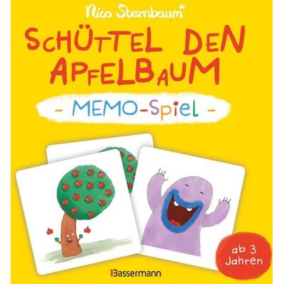 Bassermann Schüttel den Apfelbaum – Memo-Spiel mit 40 Spielkarten im Karton. Ab 3 Jahren Bassermann Schüttel den Apfelbaum – Memo-Spiel mit 40 Spielkarten im Karton. Ab 3 Jahren