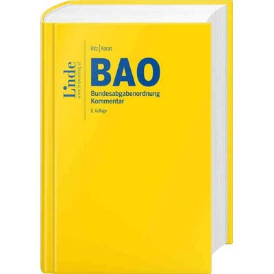 Linde BAO Bundesabgabenordnung Linde BAO Bundesabgabenordnung